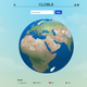 A picture of planet Earth, in a screenshot from daily puzzle game Globle.